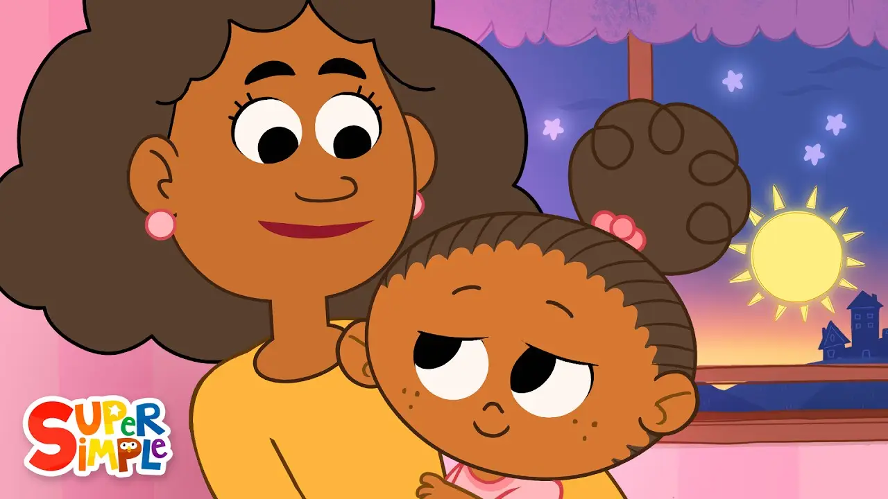 Rock-A-Bye Little One | Baby Lullaby for Bedtime 😴 | Super Simple Songs