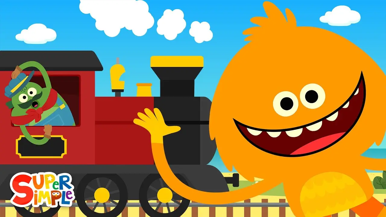 The Train Song | Chugga Chugga Choo Choo | Super Simple Songs