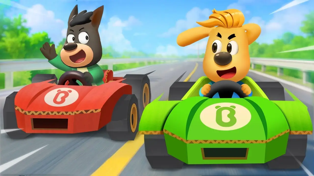 Cardboard Car Adventure | Fun Story | Cars for Kids | Cartoon | Sheriff Labrador